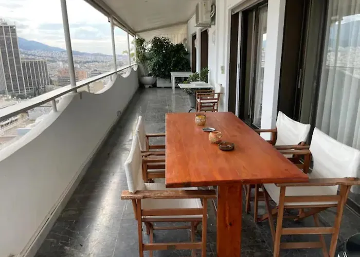 Athens 360 Penthouse, Panoramic City View